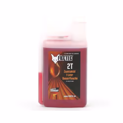 Made in Germany : 1 litre d'huile FUXTEC 2 temps en flacon doseur Recommandé pour les moteurs FUXTEC Bouteille de 1 litre aut ...