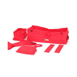 Fuxtec - Set complet tissu chariot de transport en rouge City Cruiser