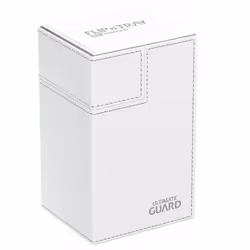 ULTIMATE GUARD Flip'n'Tray 80+ XenoSkin, Boîtier, Blanc