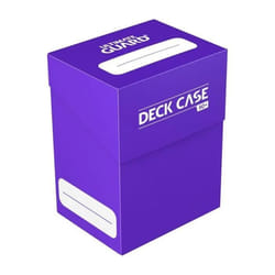 Boîte pour cartes Deck Case Box 80+ taille standard Violet Ultimate Guard