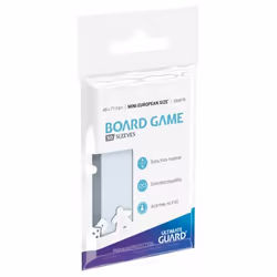 ULTIMATE GUARD Board Game Sleeves Mini European Board Game, Protège-carte, 50 pièce(s)