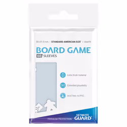 ULTIMATE GUARD Board Game Sleeves Standard American Board Game Protège-carte