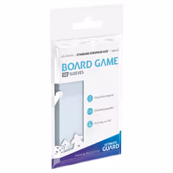 ULTIMATE GUARD Board Game Sleeves Standard European Board Game, Protège-carte, 50 pièce(s)