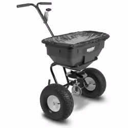 Hecht jardin 256 Épandeur universel de Haute Qualité 60L Dosage exact et distribution précise roues Une manipulation pratique ...