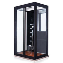 HOME DELUXE Douche à vapeur BLACK LUXORY >Couleur: Noir
