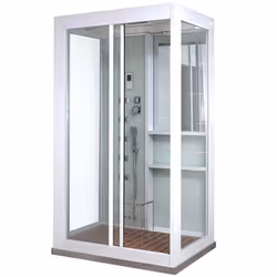 HOME DELUXE Douche à vapeur WHITE LUXORY >Couleur: Blanc