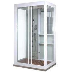 HOME DELUXE Douche à vapeur WHITE LUXORY >Couleur: Blanc
