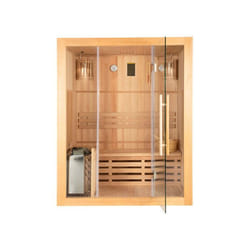 Sauna HOME DELUXE SKYLINE L - Taille: 120 x 150 x 190 cm