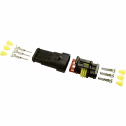 Informations techniques Connexion (composants) : cosses plates 1.5 mm, à sertir Couleur : jaune, noir Courant nominal : 14 A  ...