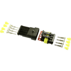 Baas - Set Superseal série AMP-Superseal 1.5mm Nbr total de pôles 4 Pas: 6 mm ES14 1 pc(s)