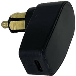 Mini chargeur usb-c pour prises DIN4165 Charge de courant max=3.6 a 12/24 v - Baas