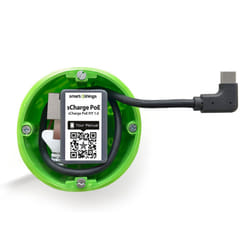 smart things sCharge PoE FIT C adaptateur de puissance & onduleur Intérieure Vert