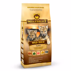 Wolfsblut Wild Duck, Chiot, Canard, Pomme de terre, 2 kg, Sans gluten