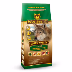 Wolfsblut Green Valley, Adulte, Agneau, Pomme de terre, Saumon, 2 kg, Sans gluten