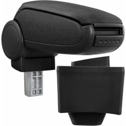 Pro.tec - Accoudoir central pour audi A3 8L - avec compartiment - rembourré - textile - noir