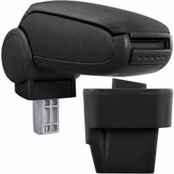 Accoudoir central console compatible avec : Opel Astra H 2004–2010 (Remarque:. Sauf pour les véhicules qui ont un porte-gobel ...
