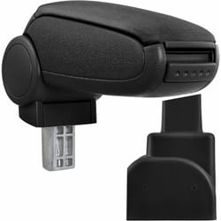 Pro.tec - Accoudoir central pour Opel Zafira a - avec compartiment - rembourré - textile - noir