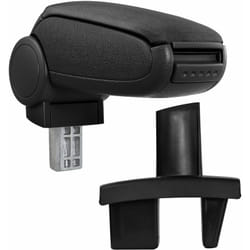 Pro.tec - Accoudoir central pour Peugeot 307 - avec compartiment - rembourré - textile - noir