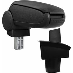 Pro.tec - Accoudoir central pour vw Passat B6 3C - avec compartiment - rembourré - textile - noir 12729506