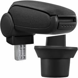 Pro.tec - Accoudoir central pour bmw Mini (Génération 2) - avec compartiment - rembourré - textile - noir