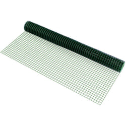 Pro.tec - Grillage métallique treillis carré 1 x 5 m vert 1 rouleau [ ]