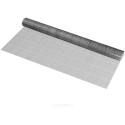 Grillage métallique en acier galvanisé 100 cm x 5 m gris argenté 1 rouleau [ Pro.tec