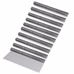 pro.tec 10 rouleaux grillage métallique (mailles carrées)(1m x 5m)(galvanisé) grille soudée grillage volière grillage clôture