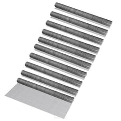 pro.tec 10 rouleaux grillage métallique (mailles carrées)(1m x 5m)(galvanisé) grille soudée grillage volière grillage clôture