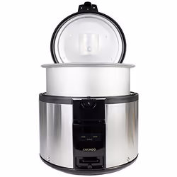 Cuckoo SR-4600 cuiseur à riz 4,6 L Noir, Acier inoxydable