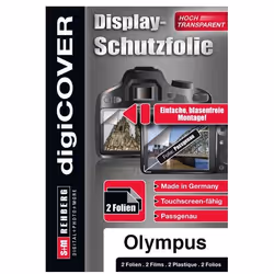 DigiCover B3189, Transparent, Olympus, Olympus TG-620, 2 pièce(s), Protecteur d'écran