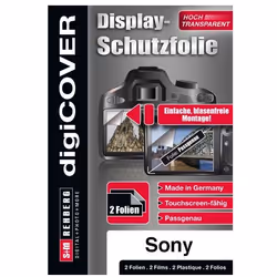 DigiCover B3206, Transparent, Sony, Sony DSC-TX20, 2 pièce(s), Protecteur d'écran