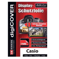 DigiCover N3174, Transparent, Casio, Casio EX-Z690, Film de protection anti-reflets, 1 pièce(s), Protecteur d'écran