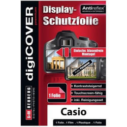 DigiCover N3176 protection d'écran pour appareils photos Acier inoxydable Casio