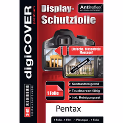 DigiCover N3233, Transparent, Pentax, K-01, Film de protection anti-reflets, Résistant aux rayures, 1 pièce(s)