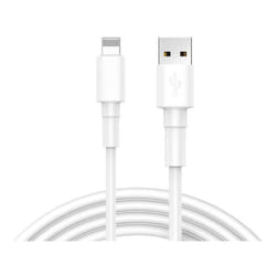 1x usb 2.0 type a mâle - 1x Dock mâle Lightning] 1.00 m blanc S530742 - Reekin