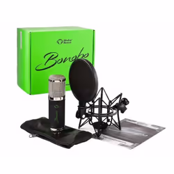 Monkey Banana Bonobo Noir Microphone de table