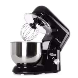 Klarstein Bella, 5,2 L, Noir, Acier inoxydable, Rotatif, Acier inoxydable, Plastique, 2000 W
