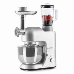 Klarstein Lucia 3-in-1, 5,2 L, Argent, Rotatif, 1,5 L, Acier inoxydable, Plastique