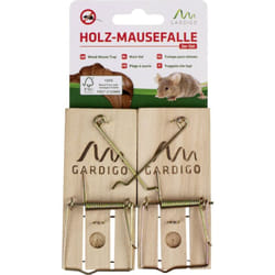 Piège à souris Gardigo Holz Schlagfalle 2 pc(s) W957813