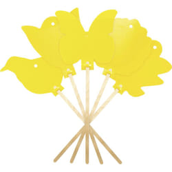 Gardigo - 668005 film adhésif Piège collant pour insectes (l x h) 8.3 cm x 21.5 cm jaune 5 pc(s) W922093