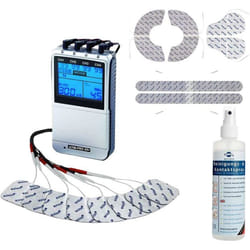 Électrostimulateur - AXION - X9+ - TENS - EMS - Spray et électrodes pour dos nuque épaules