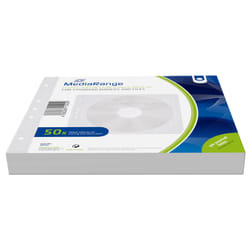 MediaRange BOX60 étui disque optique Housse 2 disques Blanc