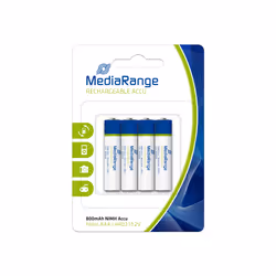 MediaRange MRBAT120, 800 mAh, 1,2 V, Hybrides nickel-métal (NiMH)