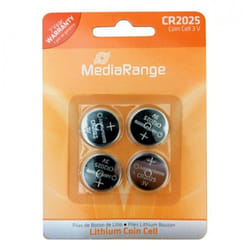 MediaRange MRBAT131 pile domestique Batterie à usage unique CR2025 Lithium