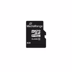 MediaRange 8GB microSDHC 8 Go Classe 10