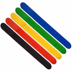 MediaRange MRCS302, Attache-câbles à crochets et à boucles, Nylon, Noir, Bleu, Vert, Rouge, Jaune, 215 mm, 16 mm, 5 pièce(s)