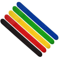 MediaRange MRCS302 serre-câbles Attache-câbles à crochets et à boucles Nylon Noir, Bleu, Vert, Rouge, Jaune 5 pièce(s)