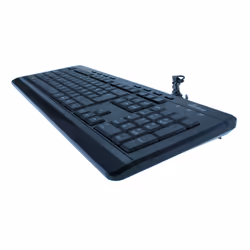 MediaRange MROS102 clavier USB QWERTZ Anglais Noir