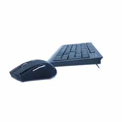 MediaRange MROS104 clavier Souris incluse RF sans fil QWERTY Allemand Noir