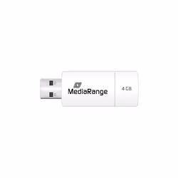 MediaRange MR970 lecteur USB flash 4 Go USB Type-A 2.0 Rouge, Blanc